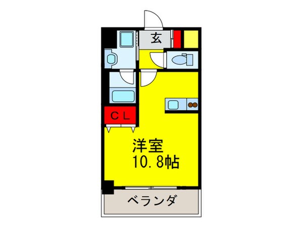 サザンクレスト堺東の物件間取画像